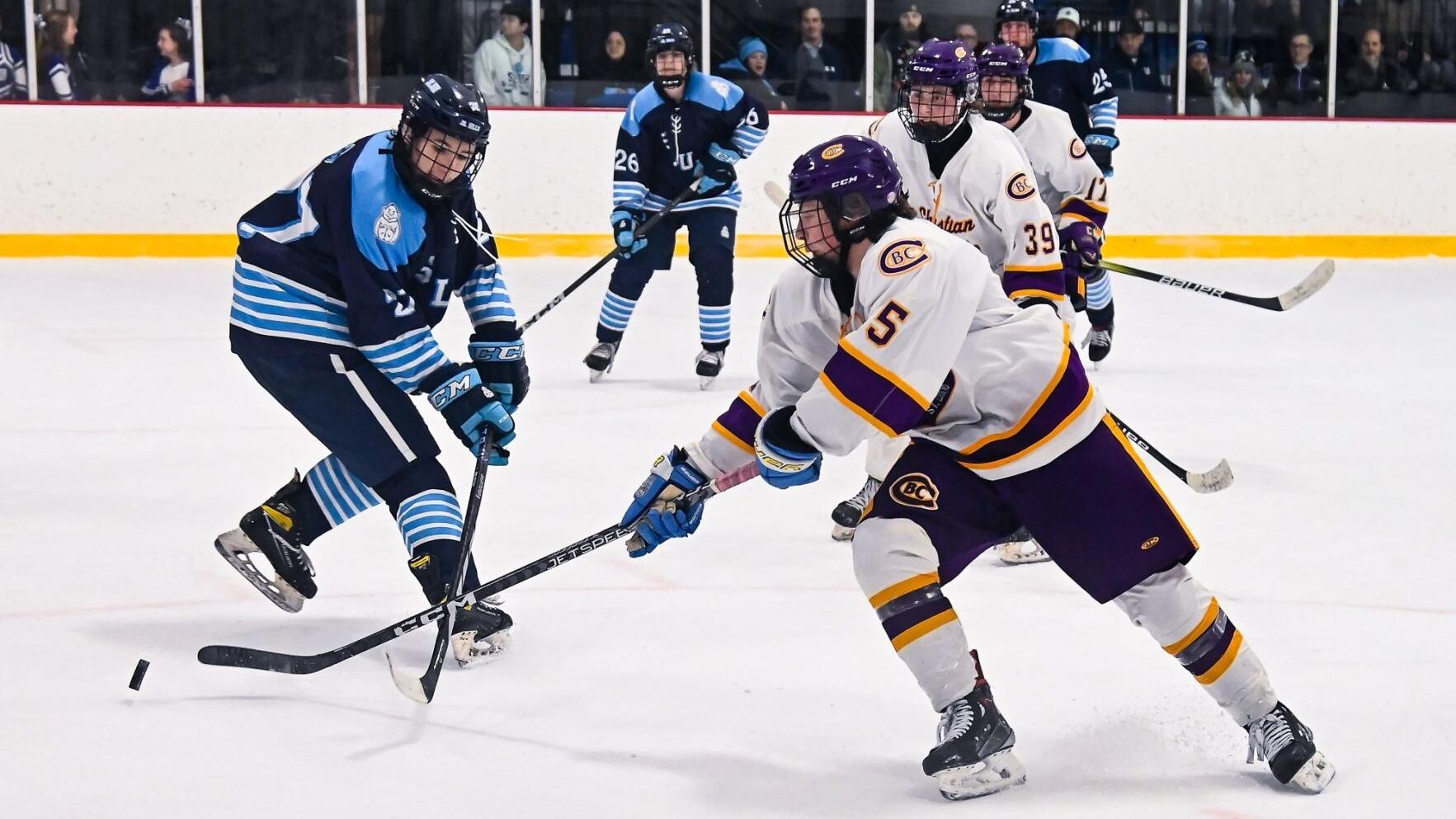 Ryan Mueller, Jace Jordan come up big as CBC earns first win over SLUH since 2022